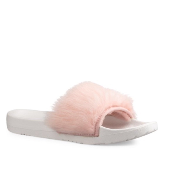 UGG Shoes - New Ugg Royale Fur Slides